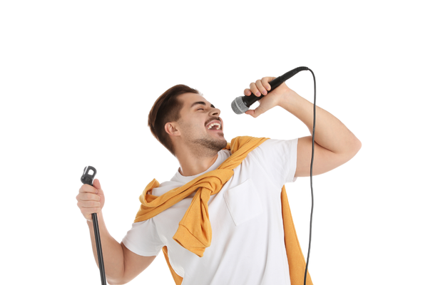 singing man